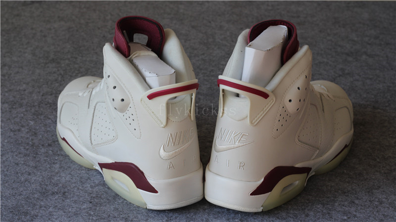 Authentic Air Jrdan 6 Retro Maroon